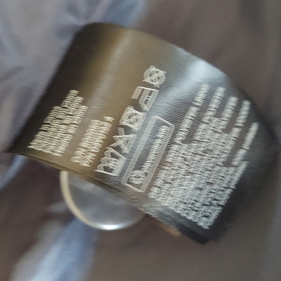 ๐9xHP๐ H&M Navy Blue Button Up Pleated Pea Coat - Picture 5 of 10